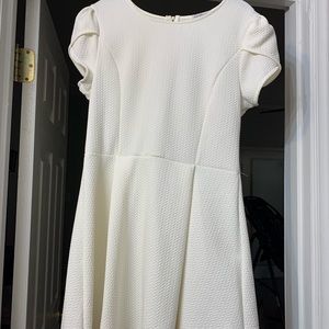 White short dress